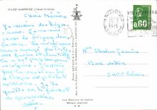 POSTAL MODERNA marina de Vilde