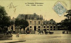 CPA Vitre La Gare