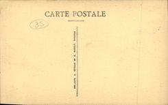 VINTAGE POSTCARD Pane Street Baudrairie and spiral staircase