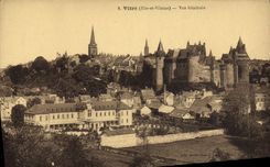 CPA Vitre Vue Generale