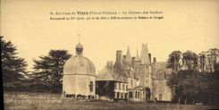 CPA Environs de Vitre Le Chateau des Rochers