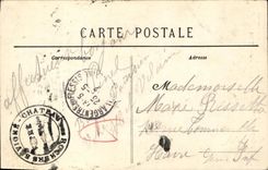 VINTAGE POSTCARD Pane Marie de Rabutin Chantal Marquise of Sevigne Gallery of the Mignard Rocks