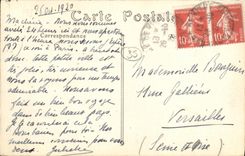 VINTAGE POSTCARD Pane House of the 15th Century street D In Bottom