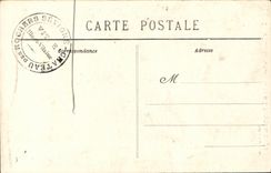 VINTAGE POSTCARD Pane Castle of the Rocks Bed of the Marchioness of Sevigne