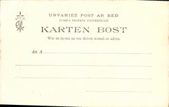 Lavanderias automaticas del cristal de la POSTAL de la VENDIMIA en Botrel desagradable