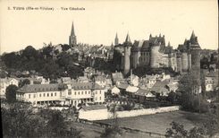 CPA Vitre Vue Generale
