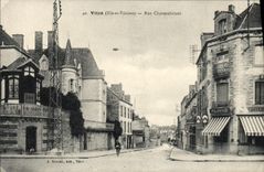 VINTAGE POSTCARD Pane Street Chateaubriant