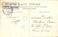 Castillo del cristal de la POSTAL de la VENDIMIA de Bretana