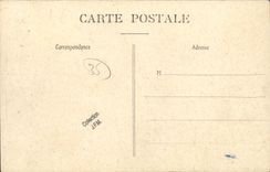 El castillo de la POSTAL de la VENDIMIA de las rocas cierra el cristal