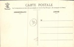 Bobinas y vuelta D de Vitre de la POSTAL de la VENDIMIA en parte inferior