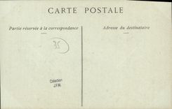 Casas de las mujeres mayores del cristal de la POSTAL de la VENDIMIA de la calle de Beaudrairie