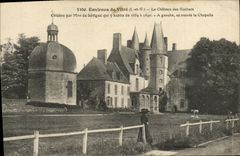 CPA Environs de Vitre Le Chateau des Rochers