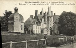 CPA environs de Vitre Le Chateau des Rochers