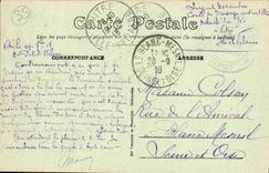 Cristal de la POSTAL de la VENDIMIA la vista D junto de la costa oeste del castillo