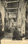 CPA Vitre Eglise Notre Dame La Nef