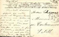 Iglesia de Notre Dame del cristal de la POSTAL de la VENDIMIA el cubo