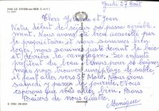 POSTAL MODERNA la charca de pescados en el mar el puerto