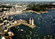 CPM Saint Malo Vue Generale Sur le Port et la Ville