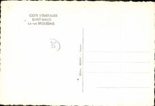 MODERN CARD Holy Malo the Street Broussais