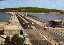 CPM Saint Malo St Servain Dinard Le Barrage de l usine maremotrice de la Rance 