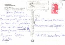 CPM Saint Malo Coucher de Solell Sur l anse Solidor a St Servan vu du parc des Corbieres