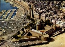 MODERN CARD Holy Malo Seen D together On the Castle the Keep and Four Tours