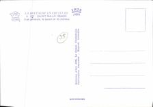 MODERN CARD Holy Malo View the Basin and the Castle