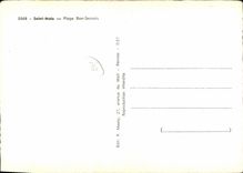 MODERN CARD Holy Malo Beach Good Help