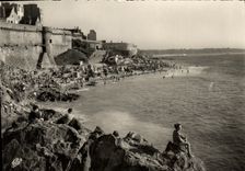 MODERN CARD Holy Malo the Beach of Bonsecours