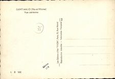 CPM Saint Malo Vue Aerienne