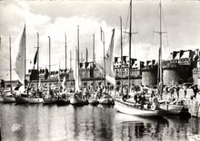 CPM Saint Malo Cite Corssaire Bassin des yachts