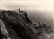 MODERN CARD Holy Malo On Cliff of the Large Bey the Tomb of Chateubriand vis a vis the sea