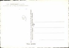 CPM Saint Malo La Piscine de la Plage de Bonsecours