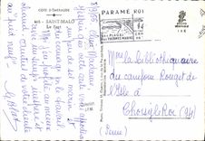 MODERN CARD Holy Malo the Port Boats