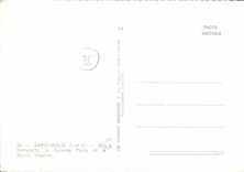 CPM Saint Malo Remparts la Grande Porte et le Bassin Vauban