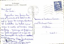 CPM St Malo Crepuscule