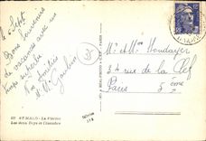 MODERN CARD St Malo the Swimming pool