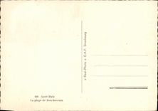 CPM St Malo La Plage de Bon Secours