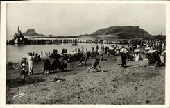 MODERN CARD St Malo Swimming pool of the Beach