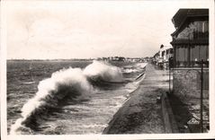 MODERN CARD St Malo the Dam By Heavy weather