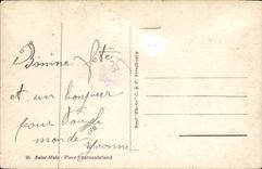 CPM St Malo Place Chateaubriand Cafe de l Ouest