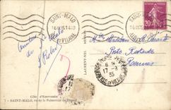 CPSM St Malo Vu de la Palmeraie de Dinard