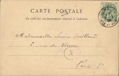 VINTAGE POSTCARD St Malo the Walls Western part