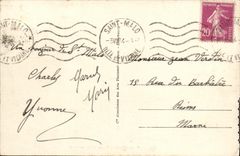 CPA Saint Malo Place Chateaubriand