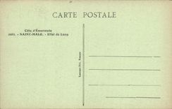 CPA St Malo Effet de Lune