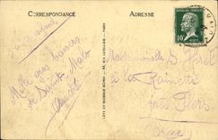 VINTAGE POSTCARD St Malo Main beach and the Castle