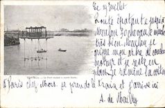 CPA St Malo Le Pont Roulant a Maree Haute