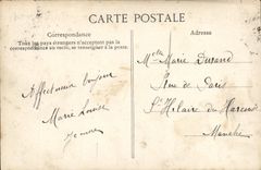 VINTAGE POSTCARD St Malo Seen from of the Terrace of the Casino