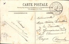 VINTAGE POSTCARD Holy Malo the Place Chateaubriant