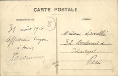 VINTAGE POSTCARD Holy Malo the Mole Seen from of the Walls